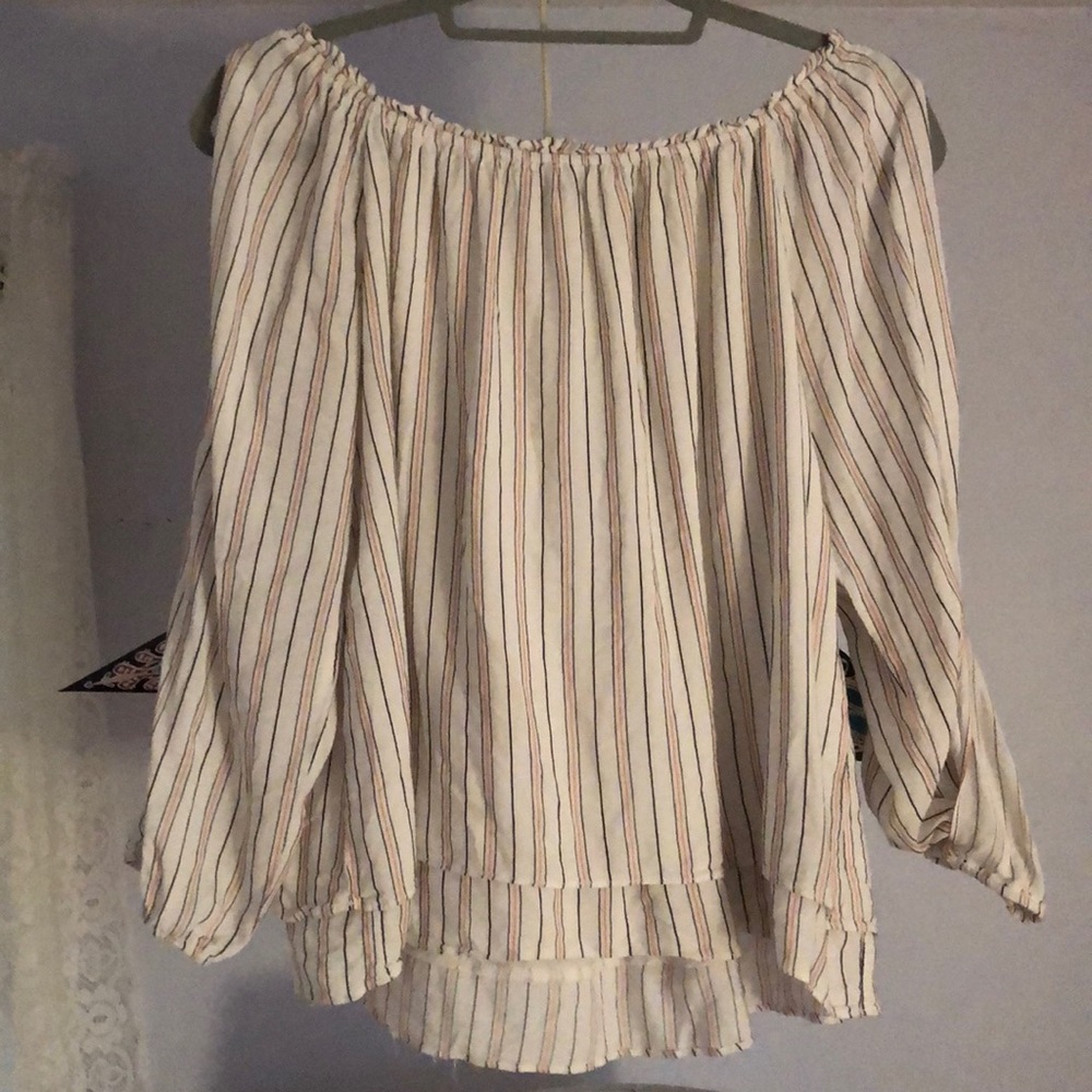 Sanctuary off the shoulder top